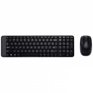 Logitech Tastatura + miš, bežični set, 2.4 GHz - MK220