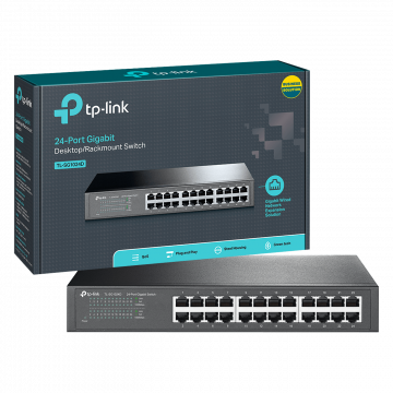 TP-LINK 24-Portni switch, 24x10/100/1000 Mbps - TL-SG1024D