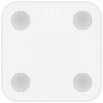 Xiaomi Pametna vaga,  tjelesna, do 150 kg, LED Display, Bluetooth - Mi Body Scale 2