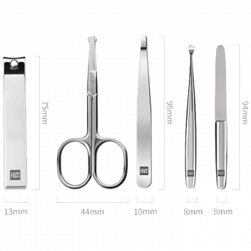 Xiaomi Set za uređivanje noktiju - Nail Care Kit Huohou