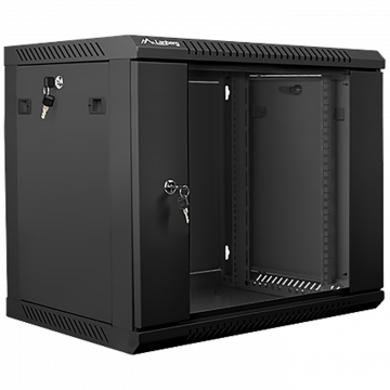 Lanberg Rack Ormar, 600 / 507 / 450 mm - RACK CABINET 9U, 19", Black