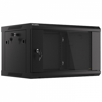 Lanberg Rack Ormar, 600 / 368 / 450 mm - RACK CABINET 6U, 19", Black