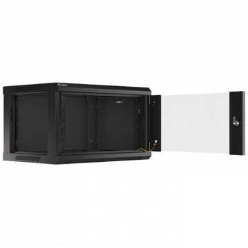 Lanberg Rack Ormar, 600 / 368 / 450 mm - RACK CABINET 6U, 19", Black