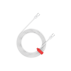 CANYON CC60AB USB-C kabel 60W, 1.2m, bijeli, pleteni