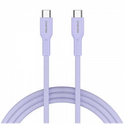 CANYON OnWire 60CL USB-C kabel 1m, 60W, pleteni, ljubičasti