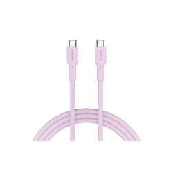CANYON OnWire 60CL USB-C kabel 60W, 1m, pleteni, roze