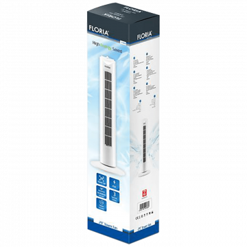 Floria Ventilator stupni, 45W, 74 cm, ±90° - ZLN3833