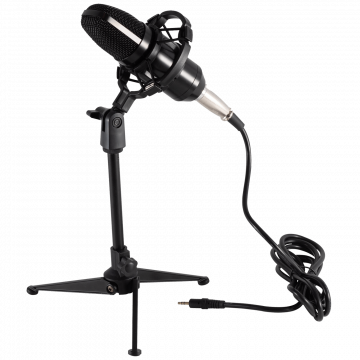 SAL Mikrofon, studijski, sa postoljem, 3.5 mm, 2.4 met. - M 12