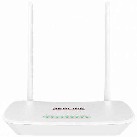REDLINE Wireless N Modem xDSL/Router, 300Mbps, 4 port - RL-WMR2400