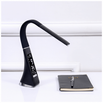 MeanIT Lampa, LED, stolna sa satom, alarmom i termometrom - L5