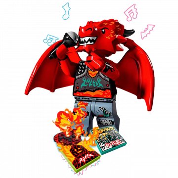Lego Zmaj Beatbox, LEGO Vidiyo