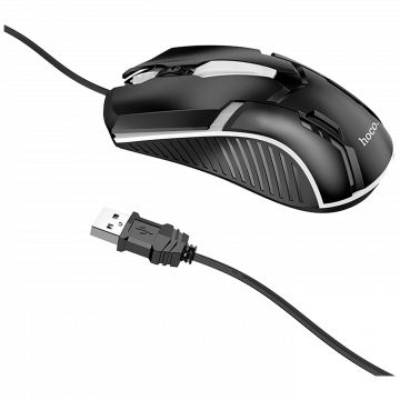 hoco. Tipkovnica+miš, gaming set, RGB osvjetljenje, USB - GM11
