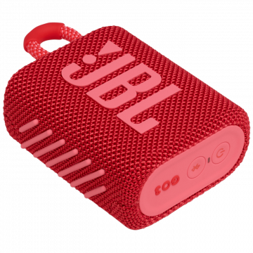 JBL Zvučnik bežični, GO 3, Bluetooth, IP67, crvena - GO 3 Bluetooth Speaker Red