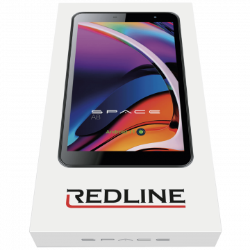 REDLINE Tablet 8", Quad Core 1.6 GHz, RAM 2GB, 16GB, 4000 mAh - Space A8