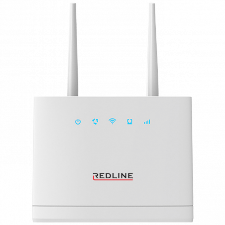 REDLINE Wireless N Router, 4G LTE, 2 port, 300 Mbps, 2 x MiMO antena - LTE-12