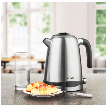 Zilan Kuhalo za vodu, zapremina 1.7 l, 2200 W, INOX - ZLN1000