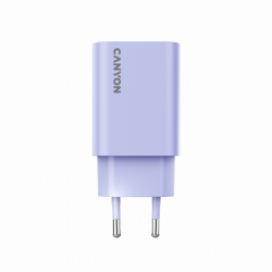CANYON OnCharge 30CL Max Power 30W punjač sa 1xUSB-C PD, EU, ljubičasti