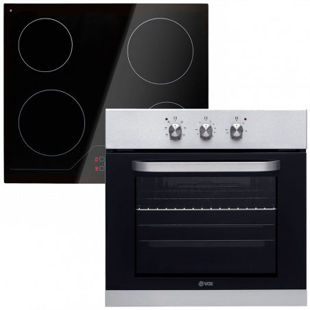 VOX Set ugradbena ploča EBC400DB/ugradbena pećnica EBB2110IX XL - SET2110400