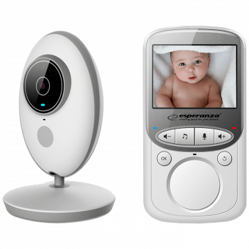 Esperanza Baby monitor, 2.4" LCD, LED indikator, 2.4 GHz - EHM003
