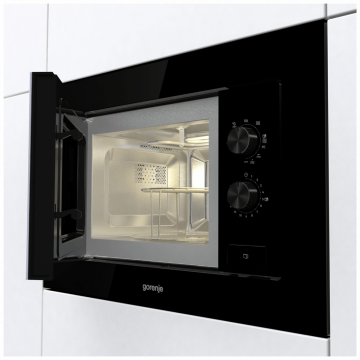 Gorenje Ugradbena mikrovalna pećnica sa grilom, 800 W, 20 lit. - BM201EG1BG