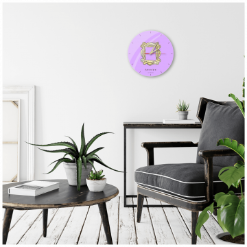 Friends Zidni sat, Friends - Gloss wall clock Friends 006