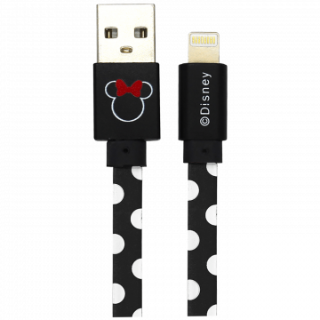 Disney USB kabl za iPhone, Lightning, Minnie Mouse - USB Cable Minnie DOTS IP