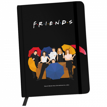 Friends Rokovnik, Friends, A5, 96 listova - Notes Friends 001