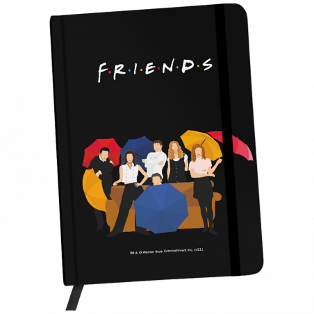 Friends Rokovnik, Friends, A5, 96 listova - Notes Friends 001