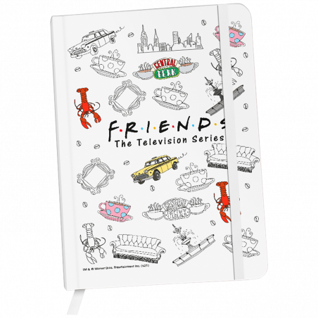 Friends Rokovnik, Friends, A5, 96 listova - Notes Friends 011