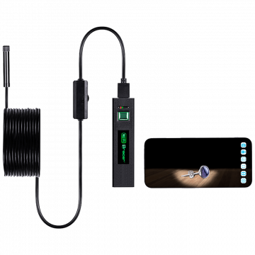 Tracer Kamera , endoskopska, LED, WiFi, vodootporna - HARDWIRE 5M 8MM LED WIFI