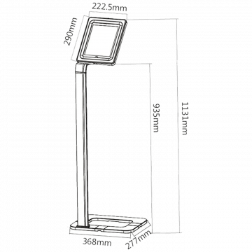 Maclean Stalak za tablet do 10.1" - MC-645