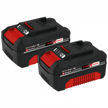 Einhell Baterija, set 2 kom.,  18V 4.0 Ah - Power X-Change Twinpack 4,0 Ah