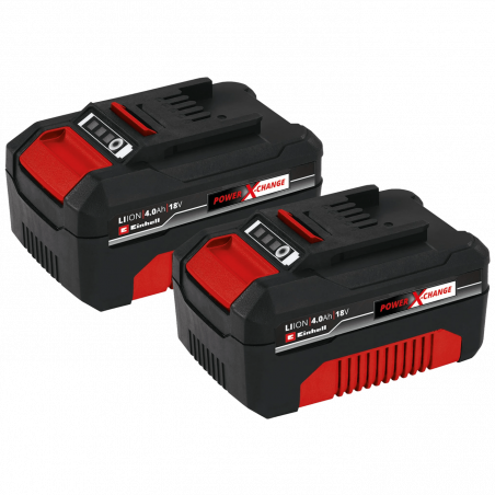 Einhell Baterija, set 2 kom.,  18V 4.0 Ah - Power X-Change Twinpack 4,0 Ah