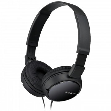 Sony Slušalice, naglavne, ZX110P, 3.5 mm, Crna - MDRZX110B.AE