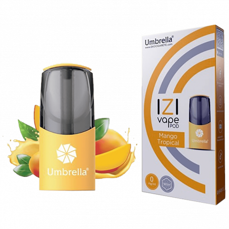 Umbrella Tekućina za e-cigarete, Izi Vape Pod Mango Tropical 10mg
