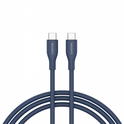 CANYON CC60SC10 USB-C kabel 60W, 1m, silikonski, tamnoplavi
