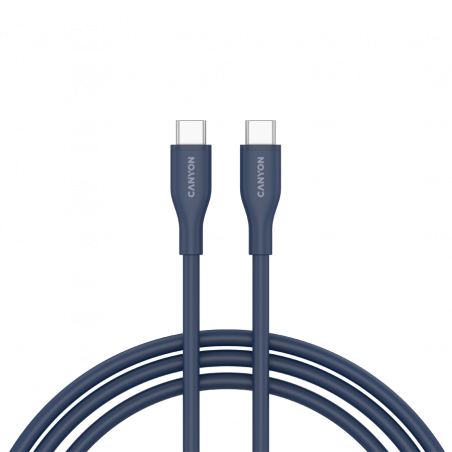 CANYON CC60SC10 USB-C kabel 60W, 1m, silikonski, tamnoplavi