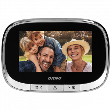 Orno Digitalna špijunka za ulazna vrata, 4.3", LCD - OR-WIZ-1108
