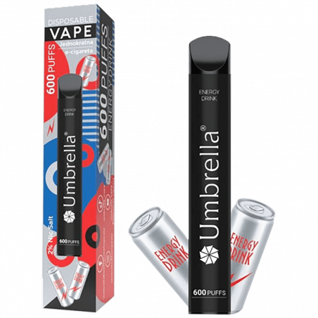 Umbrella Cigareta elektronska, jednokratna, Energy Drink 20mg - 600 Puffs Energy Drink 20mg