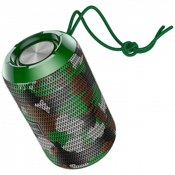 hoco. Zvučnik bežični, Hoco HC1, Bluetooth, 1200mAh, 5W, IPX5 - HC1 Camouflage Green