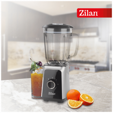 Zilan Blender zapremina 1.5 lit., 1000 W, 2 brzine, staklo, led - ZLN3925