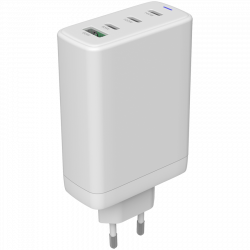 CANYON CU140ACC GaN punjač 150W, 3xPD i 1xQC, EU, bijeli
