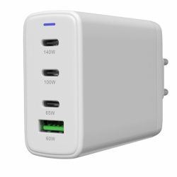CANYON CU140ACC GaN punjač 150W, 3xPD i 1xQC, EU, bijeli