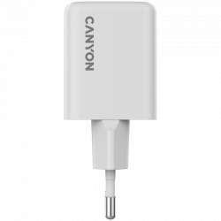 CANYON CU35CC GaN punjač 35W, 2x USB-C PD, EU utikač, bijeli