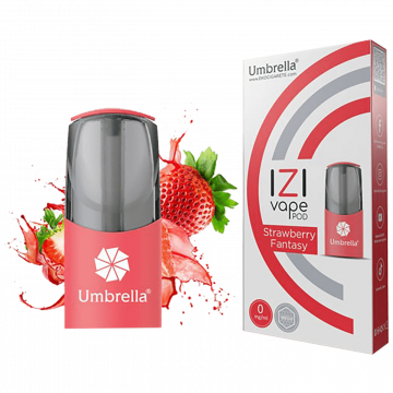 Umbrella Tekućina za e-cigarete, Izi Vape Pod Strawberry Fantasy 0mg