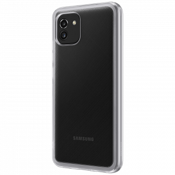 Samsung Maska za Samsung A03, transparent - EF-QA036TTEGEU