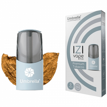 Umbrella Tekućina za e-cigarete, Izi Vape Pod Premium Tobacco 20mg