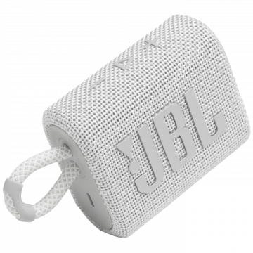JBL Zvučnik bežični, GO 3, Bluetooth, IP67, bijela - GO 3 Bluetooth Speaker White