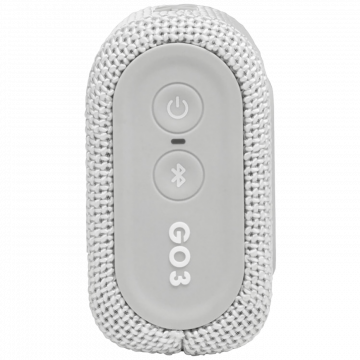 JBL Zvučnik bežični, GO 3, Bluetooth, IP67, bijela - GO 3 Bluetooth Speaker White