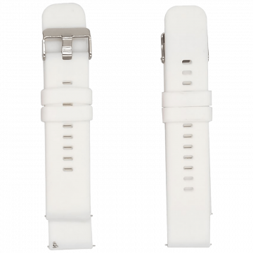 MeanIT Zamjenski remen za smartwatch, 22 mm, bijela - MSWREM2